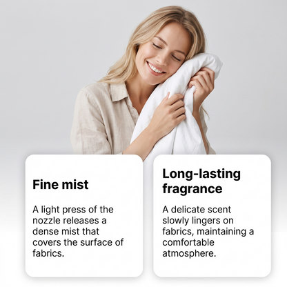 Versatile Fabric Care Spray - Portable Fine Mist Linen Refresher