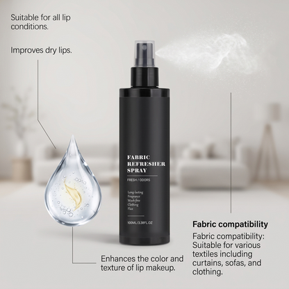 Versatile Fabric Care Spray - Portable Fine Mist Linen Refresher